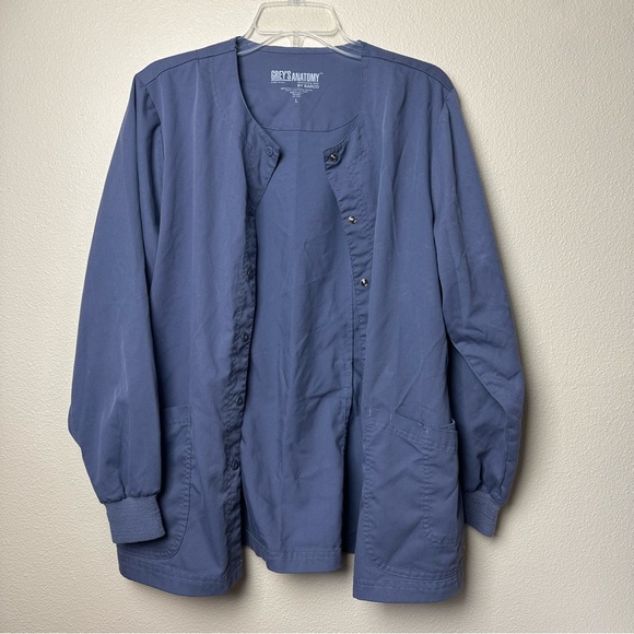 Grey's Anatomy Jackets & Coats Greys Anatomy By Barco Snap Scrub